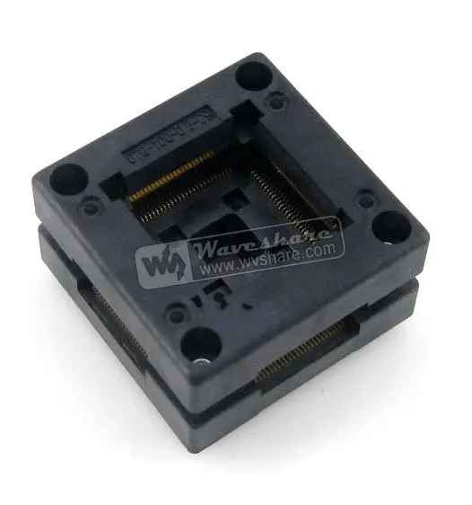 Free Shipping QFP100 TQFP100 LQFP100 PQFP100 OTQ-100-0.5-09 Enplas QFP IC Test Burn-In Socket 0.5mm Pitch IC Body Size14*14 mm цена Free Shipping QFP100 TQFP100 LQFP100 PQFP100 OTQ-100-0.5-09 Enplas QFP IC Test Burn-In Socket 0.5mm Pitch IC Body Size14*14 mm цены онлайн