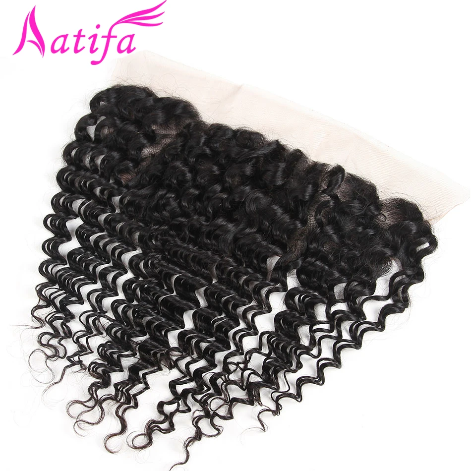 Brazilian Deep Wave Hair Lace Frontal Closure 13X4 From Ear To Ear Remy Human Hair Lace Frontal 130% Density Swiss Lace Closure Brazilian Deep Wave Hair Lace Frontal Closure 13X4 From Ear To Ear Remy Human Hair Lace Frontal 130% Density Swiss Lace Closure