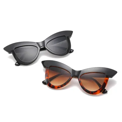 

2019 Vintage women's sunglasses cat eye eyewear leopard print sunglasses Female Retro Brand designer sunglasses Oculos de sol