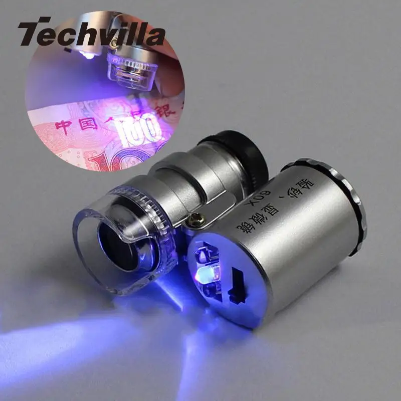 Techvilla techvilla 60X LED Light Microscope Magnifier