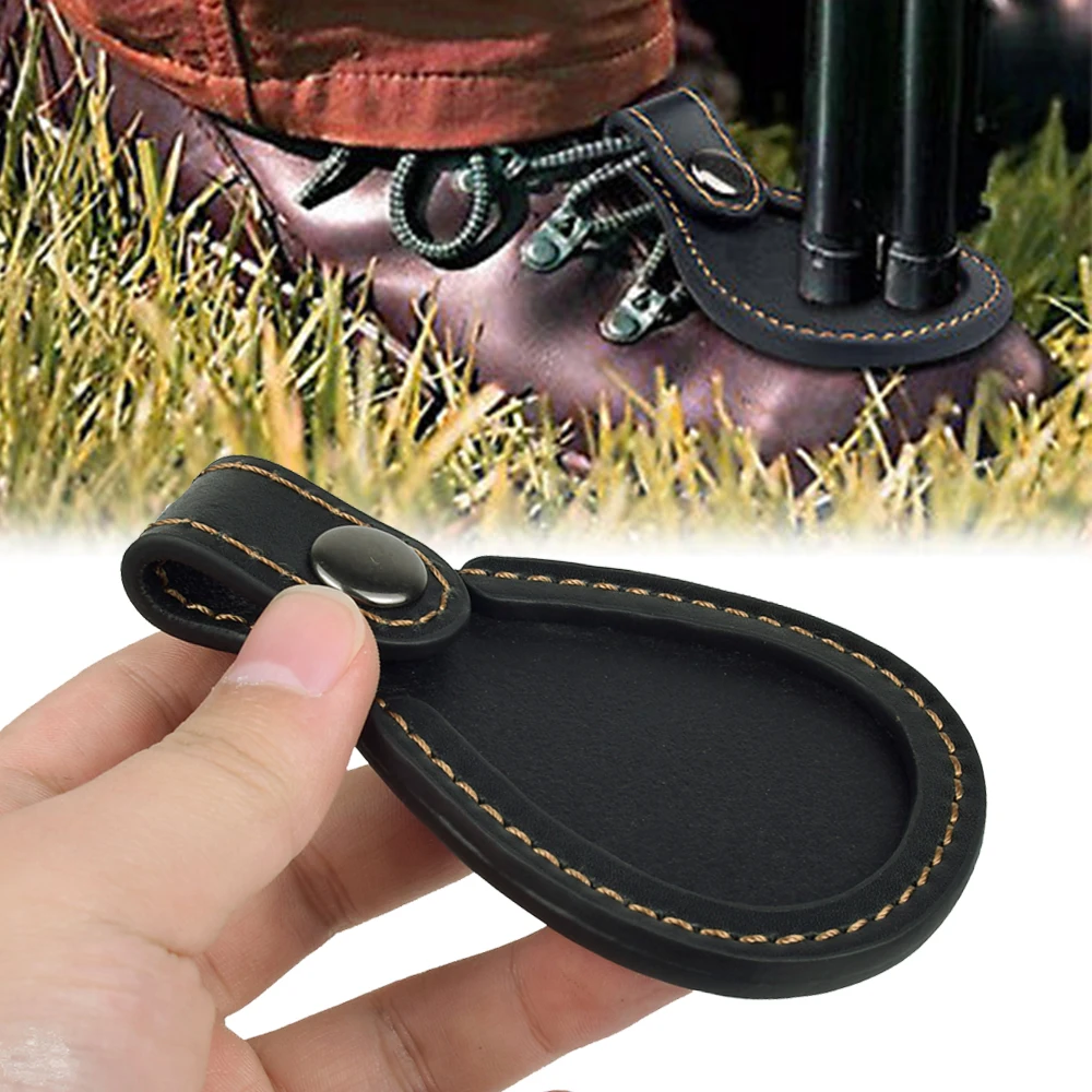

Shooting Leather Shoes and Toe Protector Pad Rifle Gun Clay Hunting Barrel Rest Trap Game Accessories