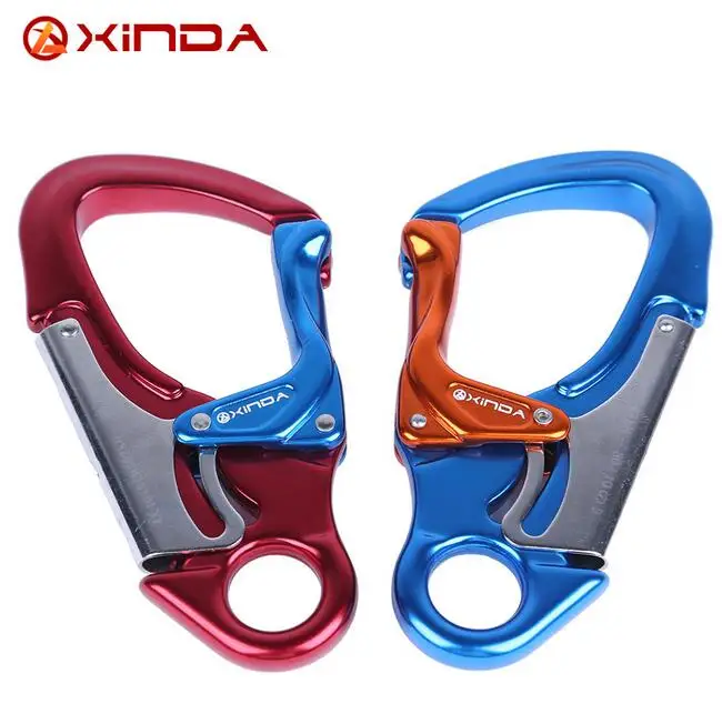 

Xinda Komoku Hook Outdoor Rock Climbing Mountain Master Lock Button Fly Lada Downhill Equipment To Expand The Work High Above Th