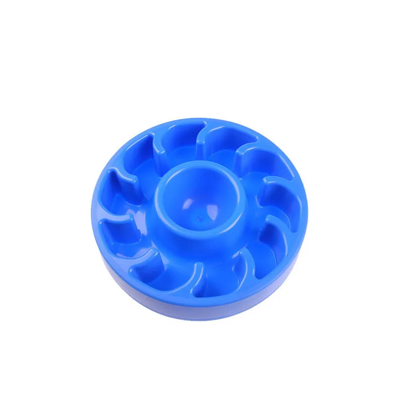 High Quality PP Pets Bowl Food Water Feeding Slow Portable Travel Anti-choke Bowl Dish for Dogs Cat Water Feeder Dish 40DC19 (19)