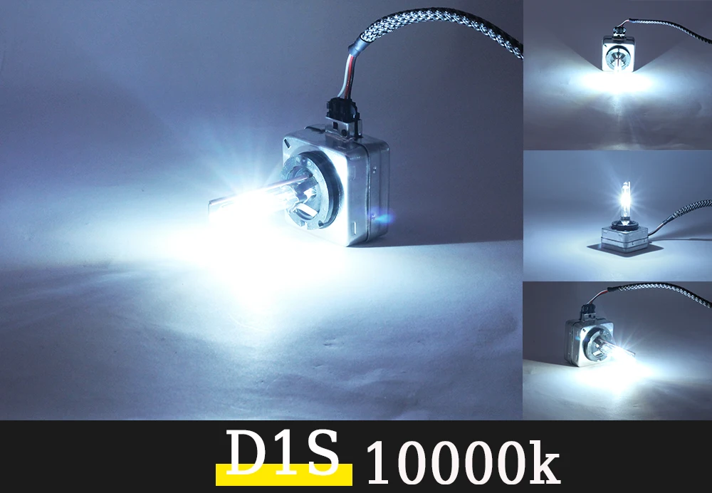 35 Вт D1S D1C Авто HID ксеноновая лампа светильник 4300 K-10000 K 12V Замена для OSRAM или PHILIPS GE совместим с 66043 66144 85410 UB