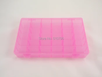 

Free Shipping+Wholesale Adjustable 36 Compartment Plastic Storage Box For Jewelry Earring Tool Container Organizer,30pcs/lot