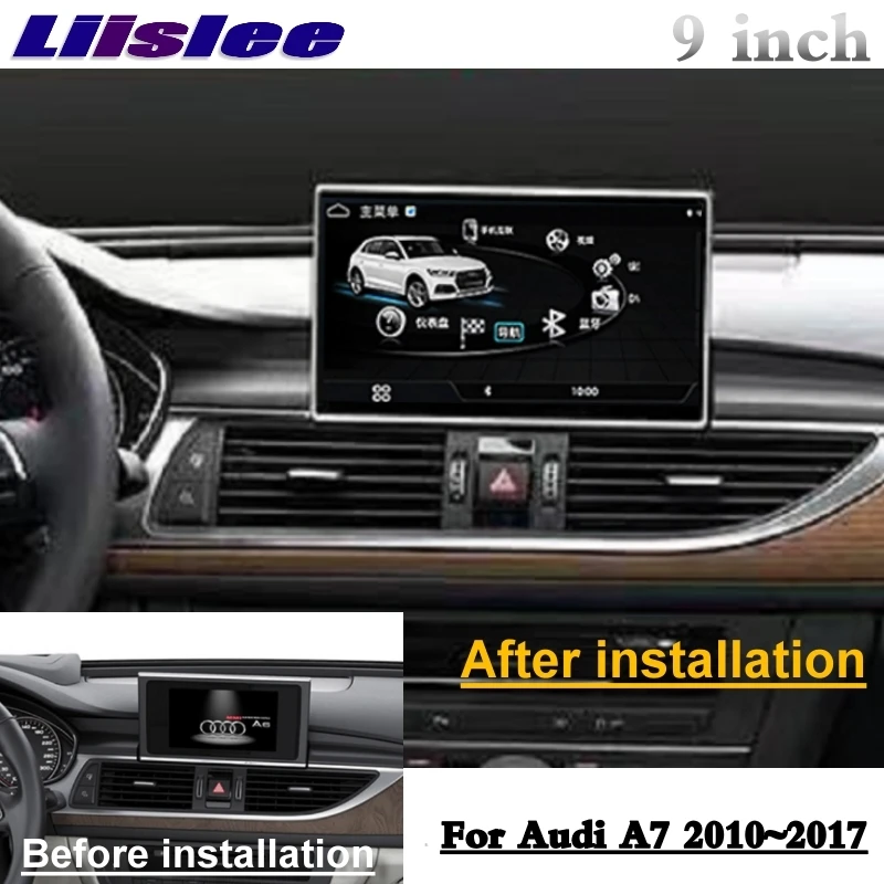 Liislee Car Multimedia Player NAVI For Audi A6 A6L S6 RS6 C7 4G 2012~2018 Original Car System Radio Stereo GPS Screen Navigation3