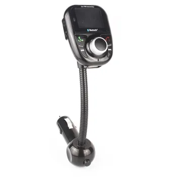 

BT002 Bluetooth LCD Car Kit MP3 Player Audio FM Transmitter FM Modulator Radio SD MMC Universal Wireless Bluetooth Music player
