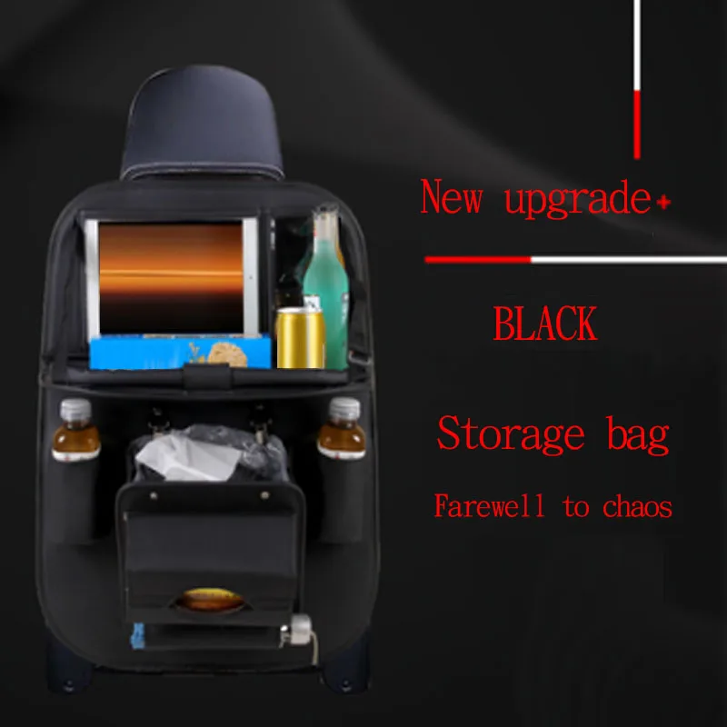 

Car Seat Back Receiving Bag Hanging Bag Multifunctional Bag Car-mounted Foldable Table Car Supplies