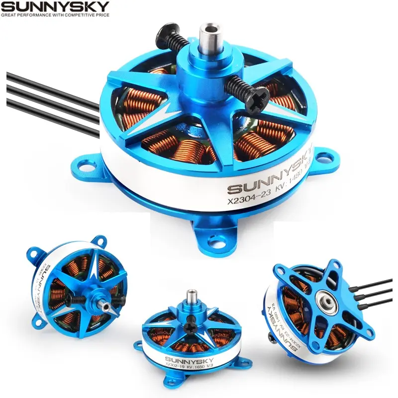 

Двигатель 4 компл./лот Sunnysky X2302 III 1500KV 1650KV для моделей RC