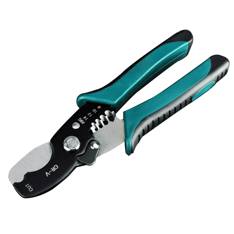 DWZ Multi Tool 8" Wire Stripper Cable Cutting Scissor Stripping Pliers Cutter New