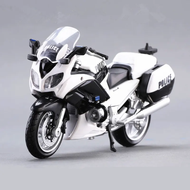 Maisto 1:18 BMW Yamaha полицейский Мотоцикл серия Silvardo авторизованный имитационный сплав модель мотоцикла игрушечный автомобиль - Цвет: YAMAHAFJR1300A