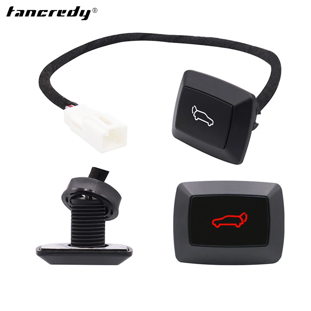 Universal Car Rear Trunk Door Light Switch Tail Door Lamp Switch for