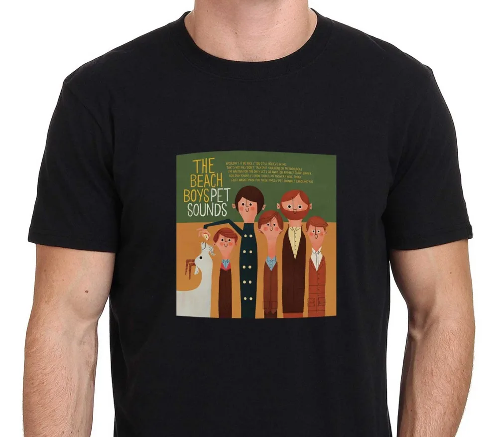 

Summer 2018 New The Beach Boys Pet sounds Men's T-Shirt Size: XS-S-M-L-XL-XXL Men Streetwear T-Shirt