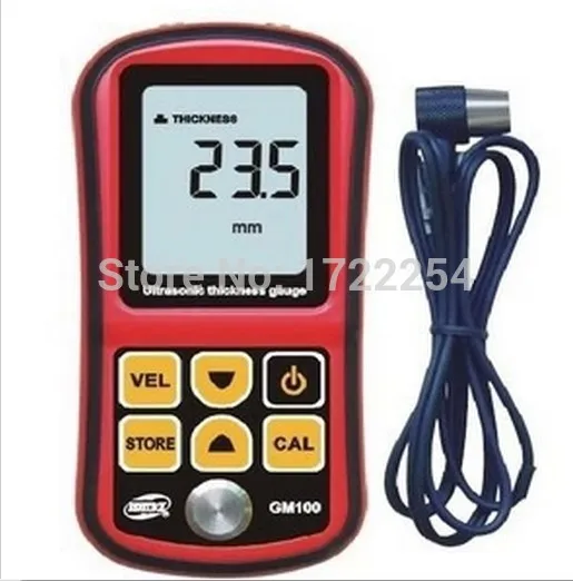 FREE SHIPPING GM100 ULTRASONIC THICKNESS METER Tester Gauge Velocity 1.2~225mm InCarrying Case | Инструменты