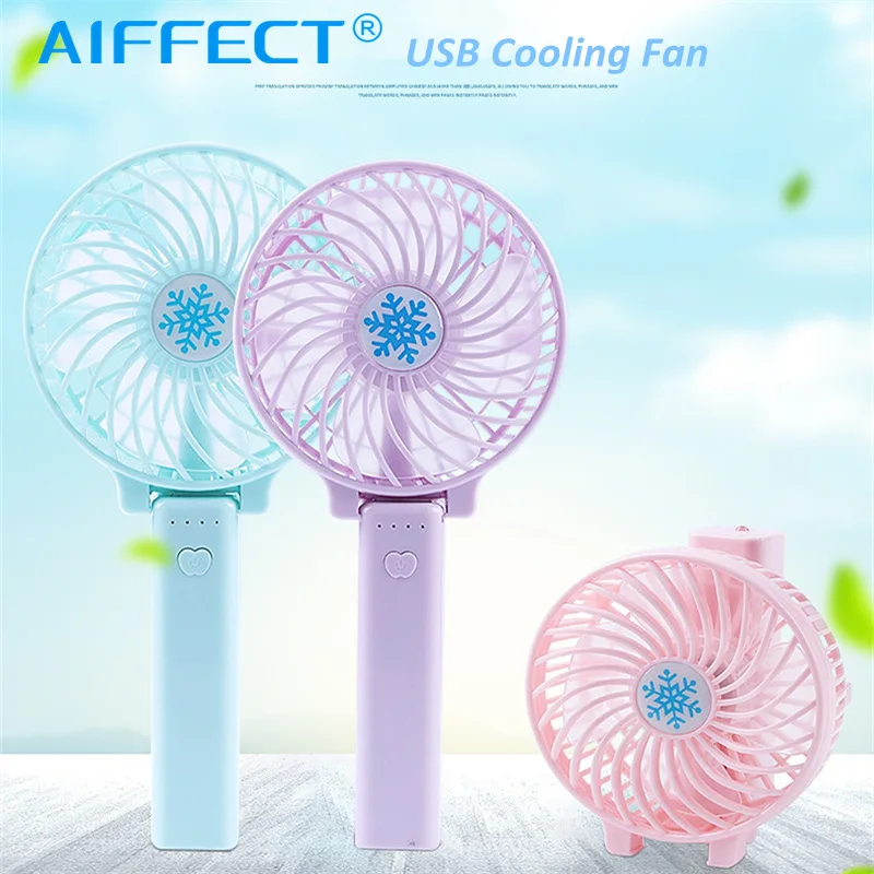 

AIFFECT Portable USB Fan Small Fan Summer Cooler Cooling Fan Ventilador Cooling Fan universal for Office Gadgets Desktop Desk