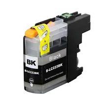 4XGeneric Black Inkjet Printer Ink B- LC223 223C For Brother MFC-J4625DW J4620DW J5620DW EU Market