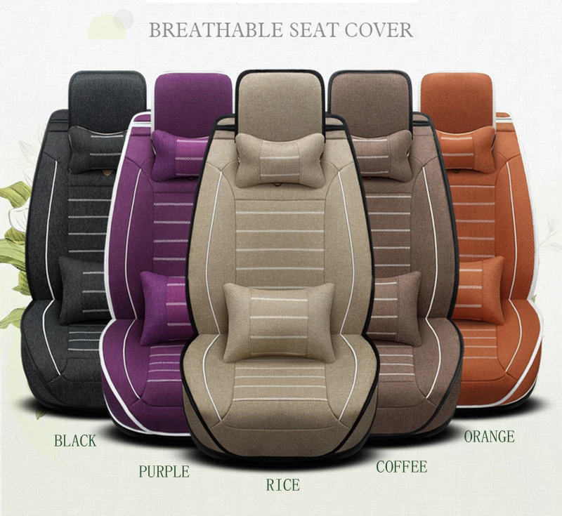 Buy Linen Fabric Car Seat Cover Fit for vw passat kia