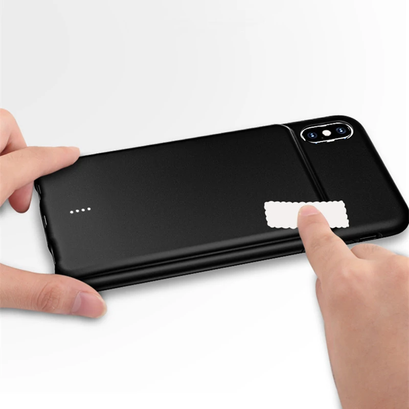Внешнее зарядное устройство NTSPACE чехлы для iPhone XS Max XR чехол внешнего аккумулятора