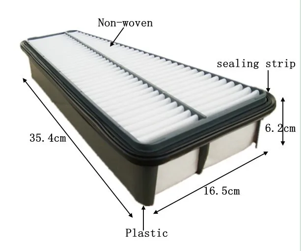 Free Shipment C35004 Factory Outlet 17801 31090 White Non Woven Car Air