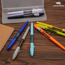 Jinhao Акула гелевые ручки чернилами стандартных цветов флеш-накопитель в виде единорога Pilot Frixion доступны для детей, подростков и студентов Применение корпоративных канцелярских принадлежностей