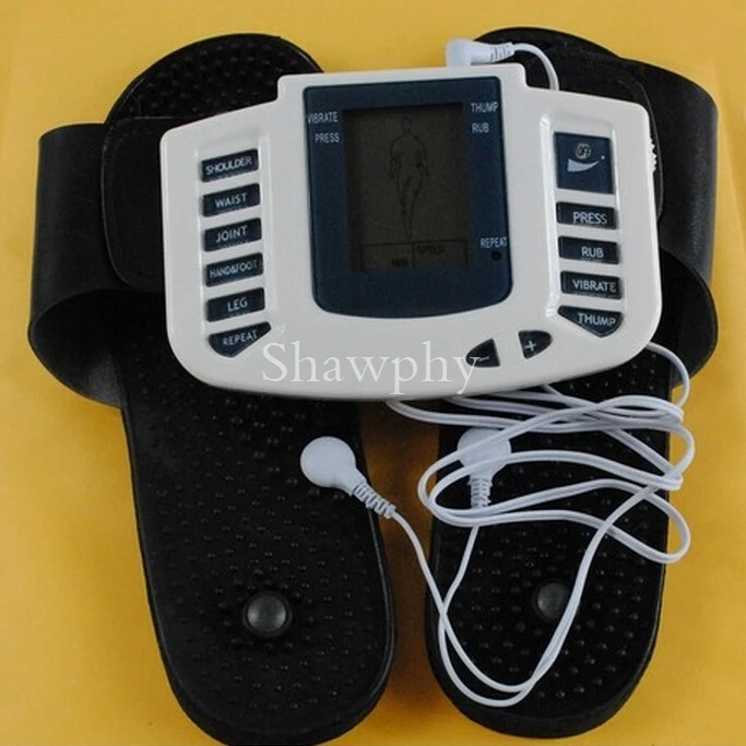 JR-309A Multi-functional Digital Electrical Tens Acupuncture Therapy Massager Slimming body masazhers Machine + therapy slipper JR-309A Multi-functional Digital Electrical Tens Acupuncture Therapy Massager Slimming body masazhers Machine + therapy slipper