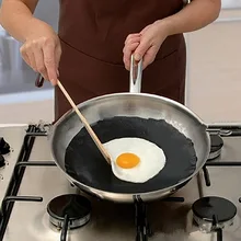 2 шт двойной пакет Коврик Для Сковороды антипригарный Круглый Поддон Простынь из подкладочной ткани инструмент двойной пакет Коврик Для Сковороды