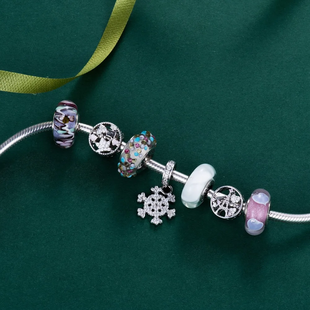 Видео! Женский браслет из серебра 925 пробы|charm 925|charm sterlingcharm sterling silver |