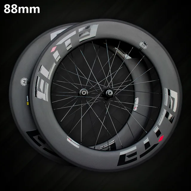 elite slr carbon road bike wheel