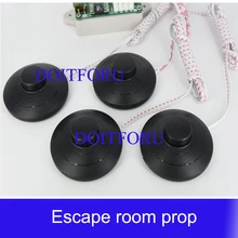 Настоящая спасательная комната побега батут орган Опора камеры секретов реквизит для побега