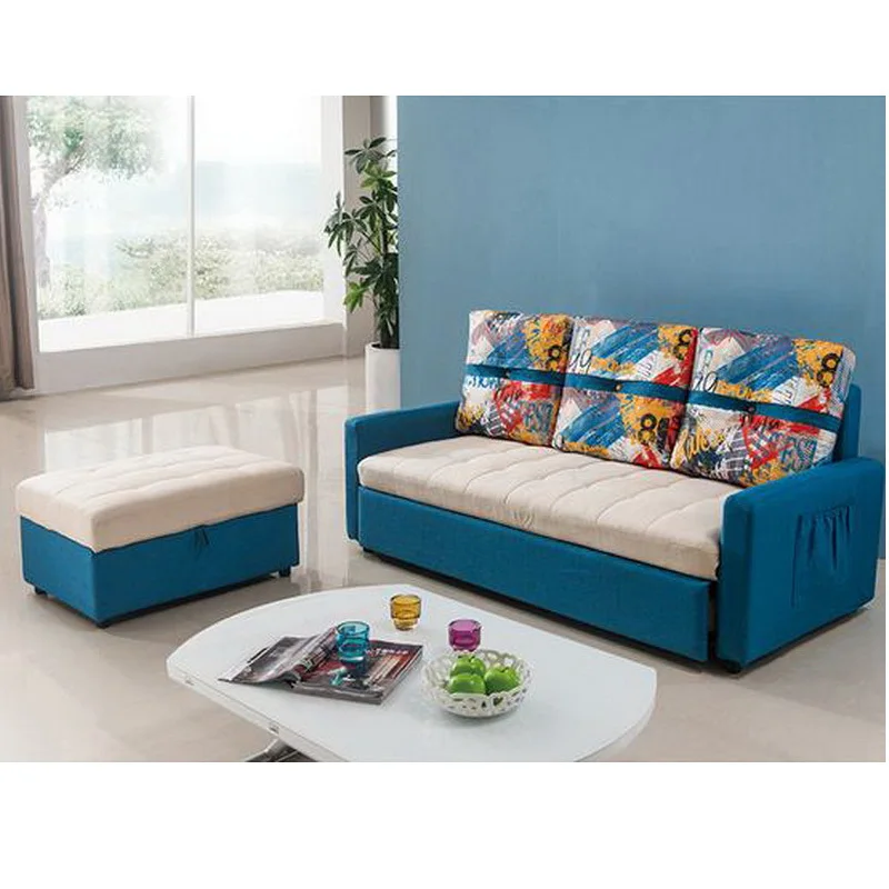  260323/200m*175cm/Thicker stent/Foldable sofa bed/Lazy living room leather art sofa furniture/Home 