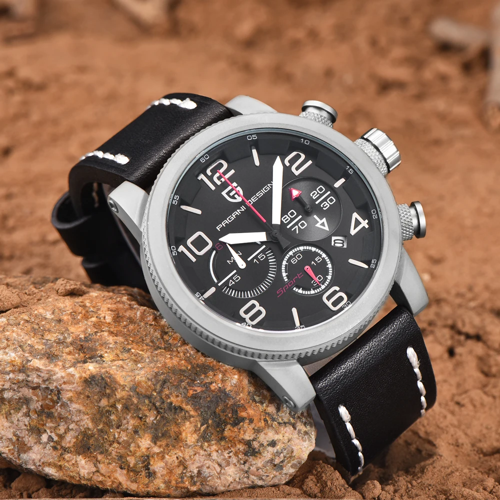 

Sports Design Top Brand Pagani Design Men Sports Watches Stainless Steel Waterproof Quartz Watch Relogio Masculino Hodinky Men