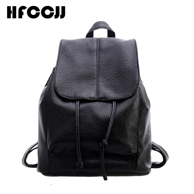 2016 New Vintage Washable Leather Backpack Women Sequined Backpack For School Girls Women Bag Mochila Feminina HC0059