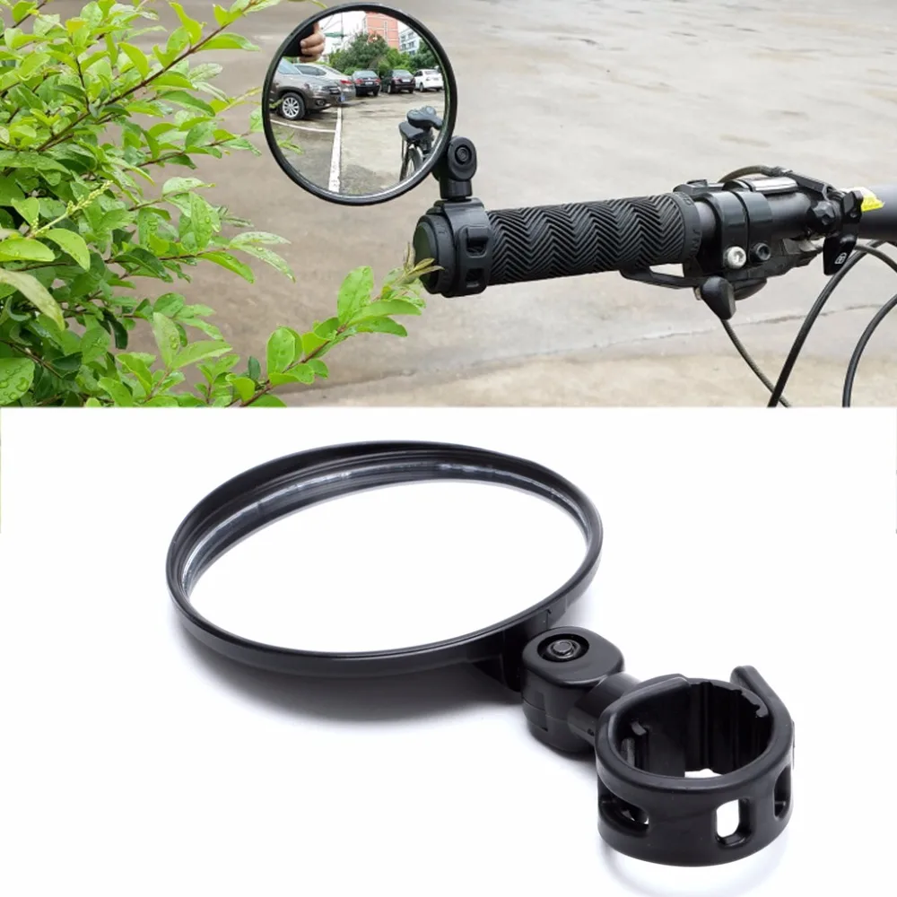 Bike Universal Rearview Mirror MTB Bicycle Handlebar Mirror 360C Rotate