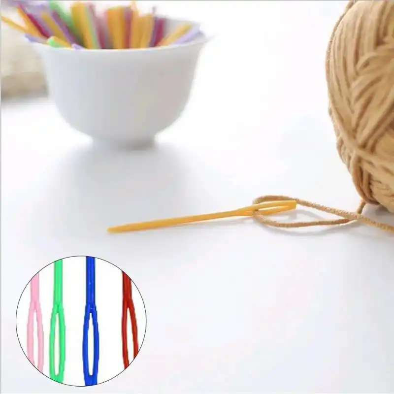 10 шт. цветные Ручные Швейные стежки ремесло Дарнинг гобелен с пряжей пластиковые