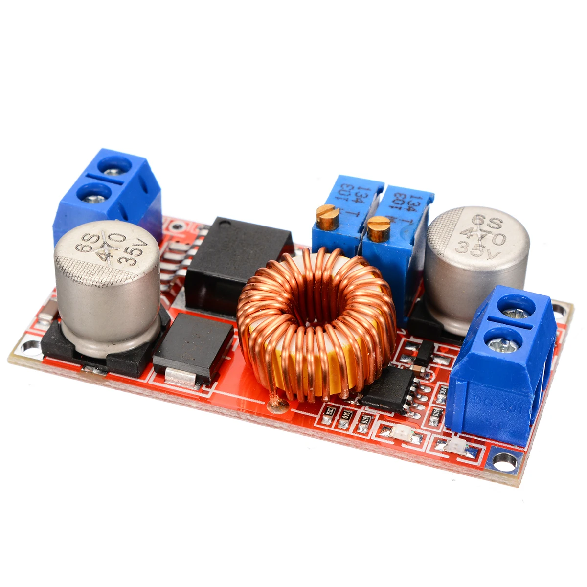 1pc 5A DC-DC Battery Step down Charging Board Module Adjustable Constant Current Voltage Regulator Buck Step Down Converter