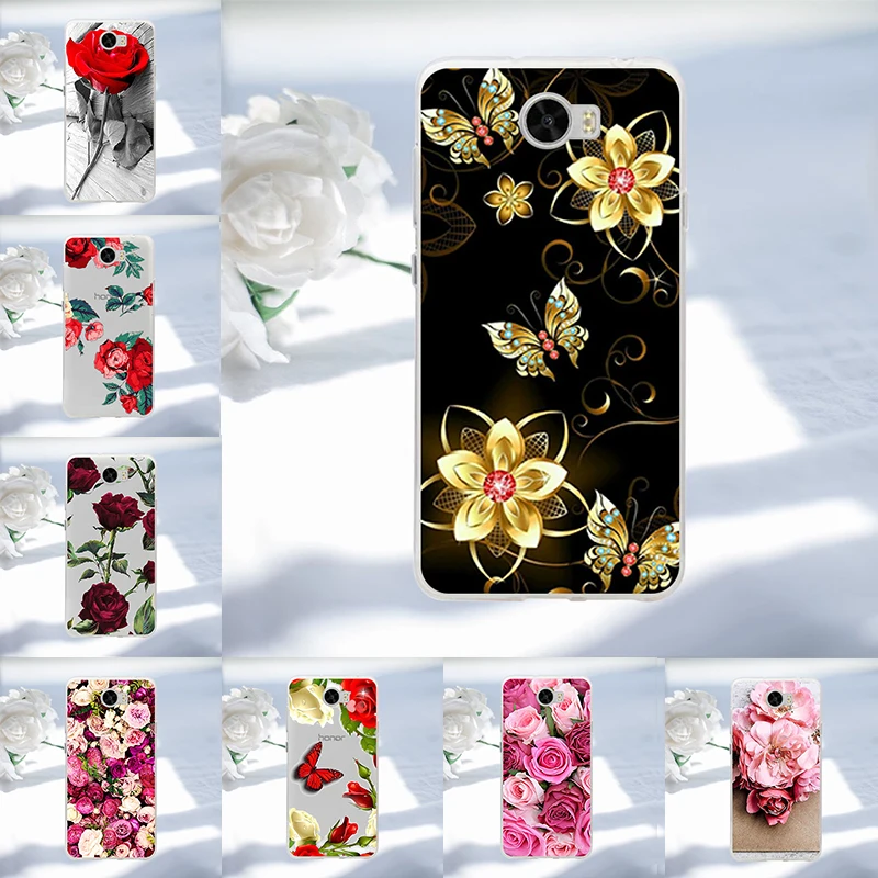 

Colorful Case for Huawei Y5 II Cover Luxury TPU Silicone Case Cover For Huawei Y5 II / Y5 2 Huawei Honor 5A LYO-L21 Phone Cases