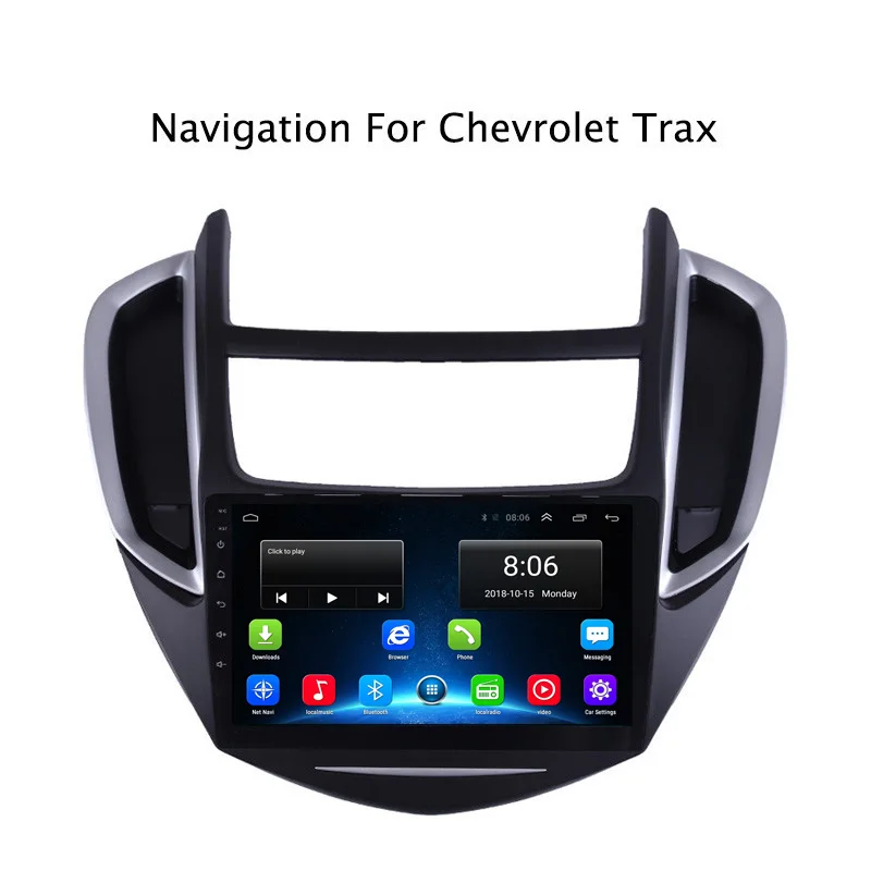 NAVITOPIA 9 дюймов 4G LTE wifi головное устройство для Chevrolet Trax 2013 2014 2017 Android 6 0 2G + 32G