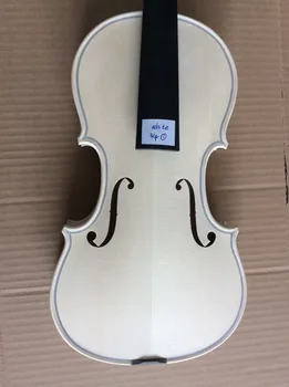 

3/4 unvarnished white violin no. 1 violin parts