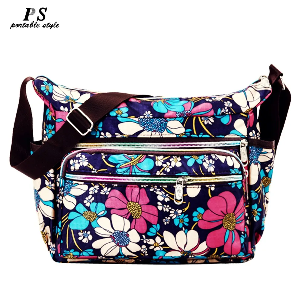 2019 الجديدة النساء حقيبة كتف الأزياء الطباعة Crossbody حقائب السيدات بولسا الأنثوية صغيرة النايلون النساء رسول أكياس بسحاب لينة 2019 الجديدة النساء حقيبة كتف الأزياء الطباعة Crossbody حقائب السيدات بولسا الأنثوية صغيرة النايلون النساء رسول أكياس بسحاب لينة