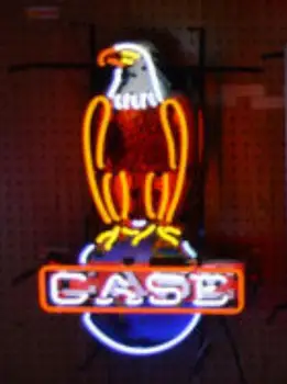 Custom Case Eagle Glass Neon Light Sign Beer Bar 1