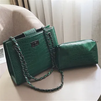 

Women Bags Sets 2 Piece Handbag PU Leather Female Shoulder Bag Ladies Messenger Totes Casual Brand Women Designer Hand Bag