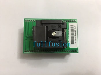 

QFN24-DIP Programming Adapter QFN-24BT-0.5-01 QFN24 0.5mm Pitch Enplas IC Test Socket IC body size 4x4mm Burn in Socket