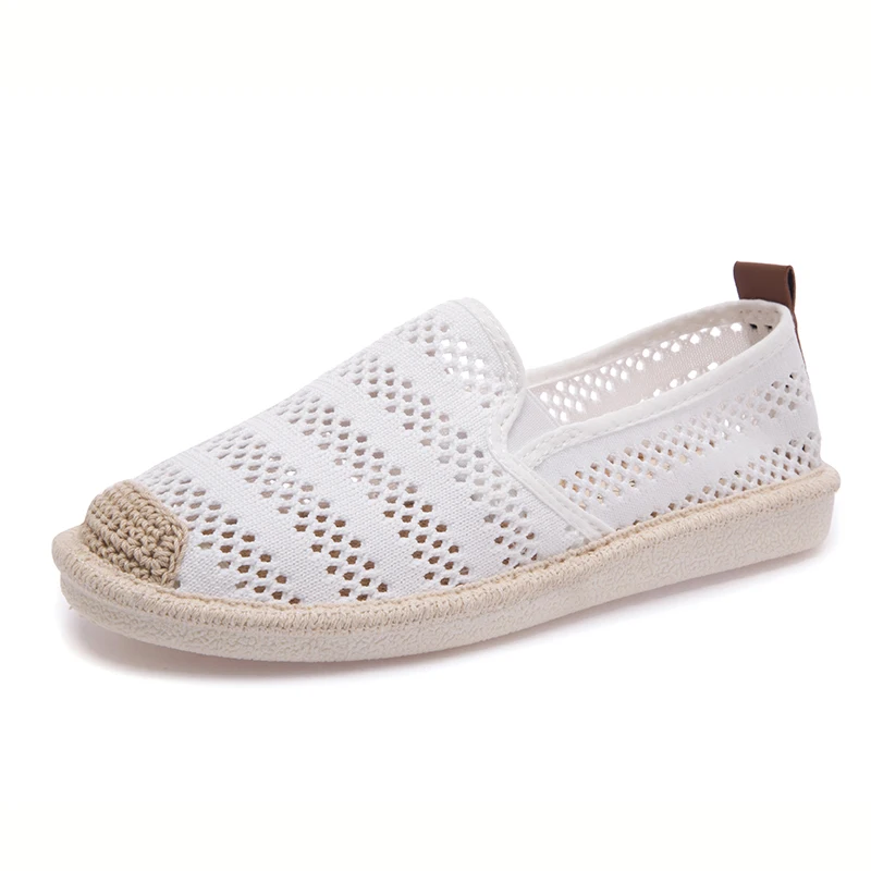

Women Slip On Loafers Summer Spring Breathable Shoes Women's Casual Flat Shoes Cut-outs Ballet Flats Footwear Zapatos Mujer