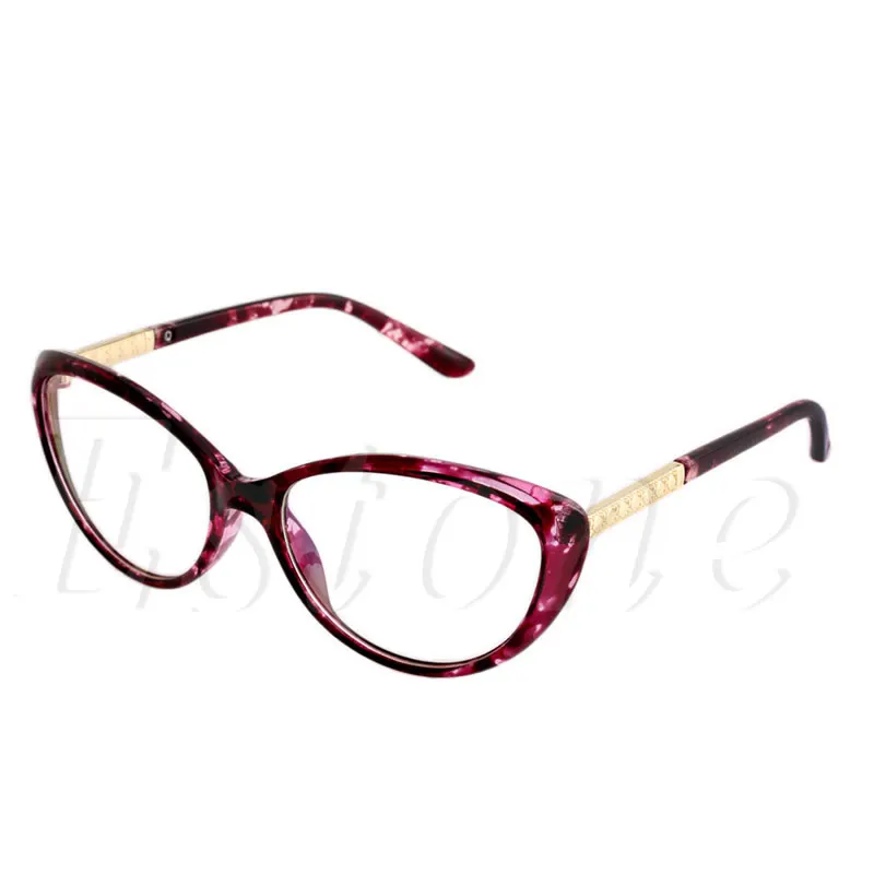 

Sexy Women Eyeglasses Frame Fashion Cat Eye Clear Lens ladies Eye Glasses