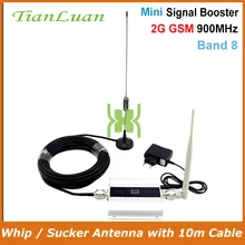 TianLuan GSM 900Mhz Mobile Phone Signal Booster 2G Signal Repeater Cell Phone Amplifier with Sucker Whip