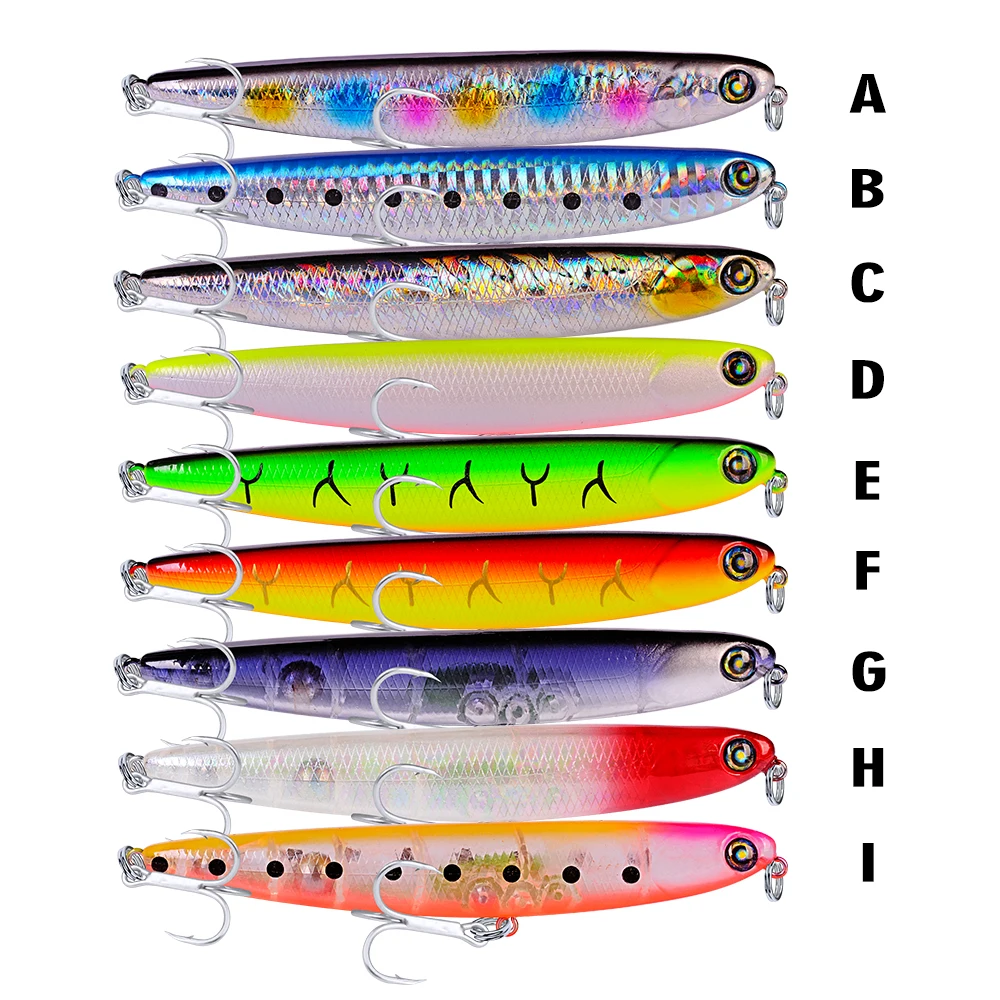 Peche lápiz Señuelos de Pesca Wobblers Minnow Crankbaits de Pesca herramientas de pintura Artificial duro cebos de Pesca 115mm 14G 1 piezas Peche lápiz Señuelos de Pesca Wobblers Minnow Crankbaits de Pesca herramientas de pintura Artificial duro cebos de Pesca 115mm 14G 1 piezas