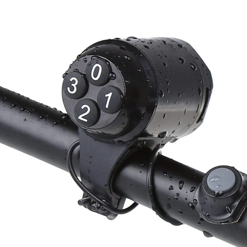 Waterproof Bicycle Bell Horns Electronic Bike Bicycle Handlebar Ring