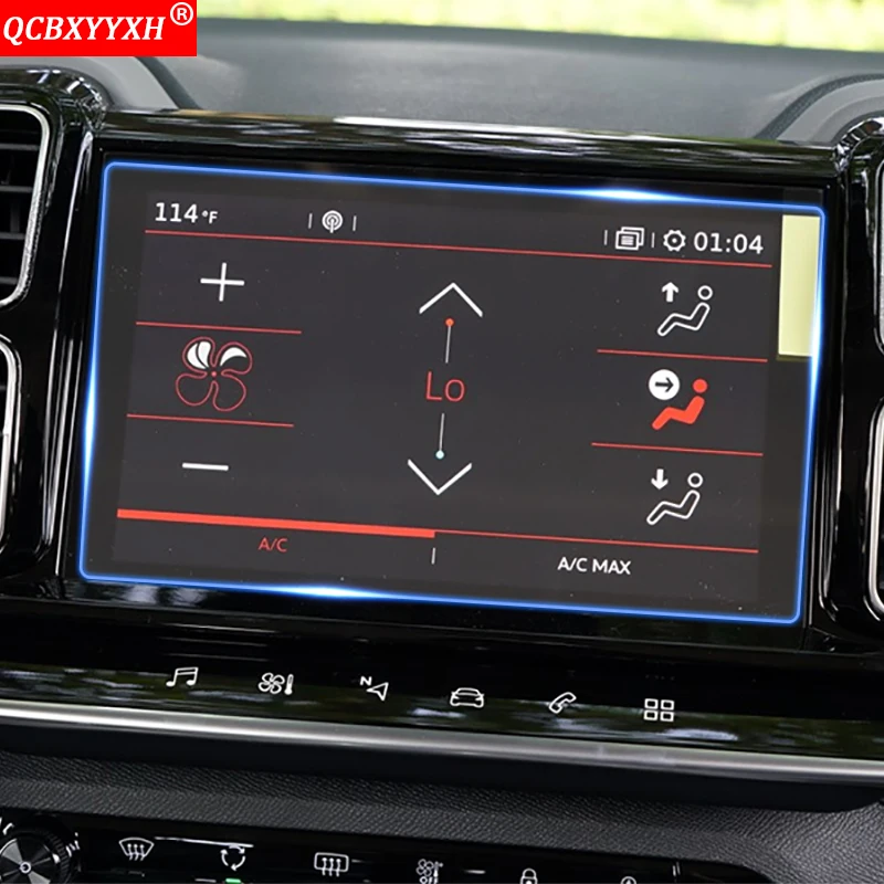 Qcbxyyxh-стайлинг автомобиль наклейки gps навигации Экран Стекло! Защитная пленка Управление из ЖК-дисплей Экран для Citroen C5 Aircross
