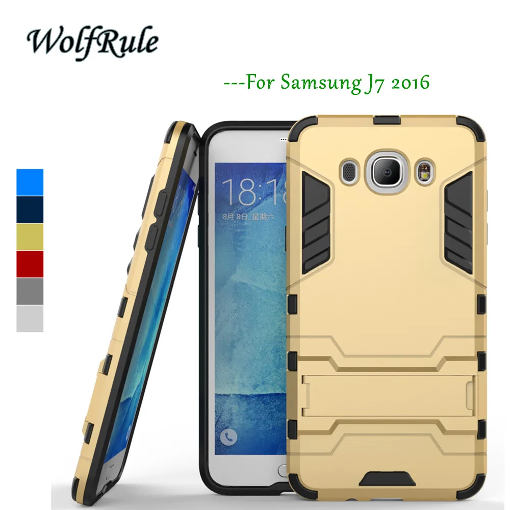 WolfRule чехол для Samsung Galaxy J7 2016 мягкий TPU + тонкий ПК J710 2016&lt{ | Мобильные телефоны и