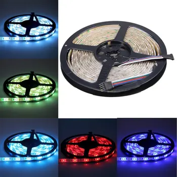 

50m Super brightness 16.4ft 5M/roll 5050 300leds RGBW LED Strip RGB+White LED Flexible Lights Waterproof RGBW Lighting